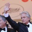 Scott Thorson et Michael Douglas à Cannes le 21 mai 2013.