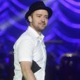 Justin Timberlake a donné un concert a Rio de Janeiro, dans le cadre du festival "Rock in Rio". Le 15 septembre 2013.