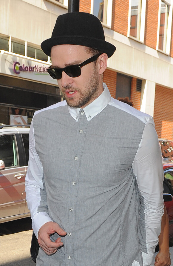 Justin Timberlake à Londres, le 4 septembre 2013.