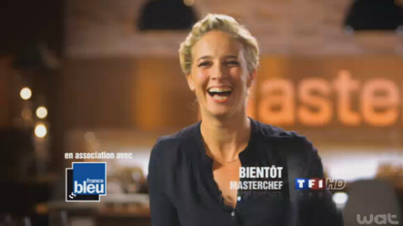 Amandine Chaignot dans Masterchef 4 sur TF1 le 20 septembre 2013