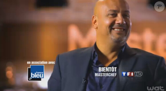 Frédéric Anton dans Masterchef 4 sur TF1 le 20 septembre 2013
