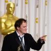 Quentin Tarantino aux Oscars 2013.