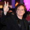 Quentin Tarantino à la première de Django Unchained à Londres le 10 janvier 2013.