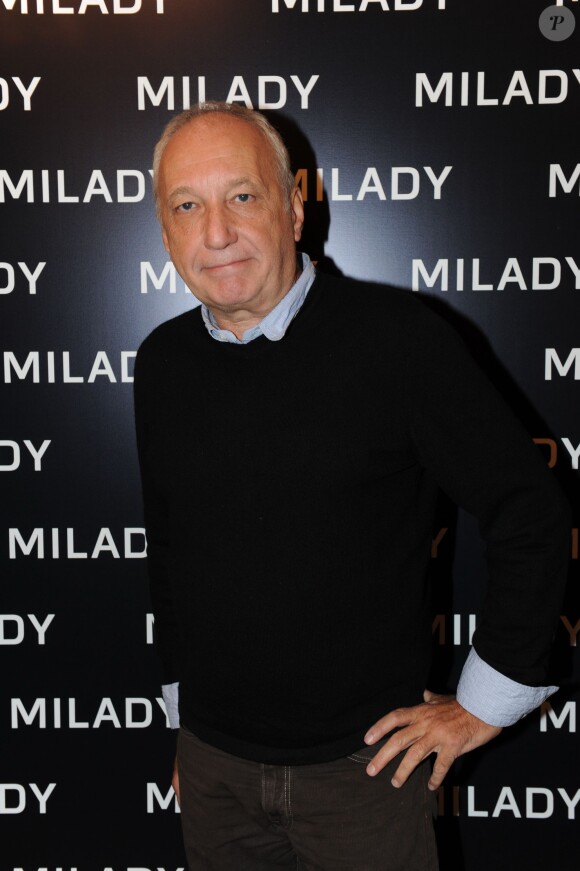 François Berléand à l'inauguration de la nouvelle boutique Milady, avenue Raymond Poincaré à Paris, le 18 septembre 2013.