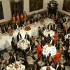 Ambiance et discours au dîner de gala offert au palais de Fredensborg par la reine Margrethe II de Danemark pour le couple présidentiel vietnamien, le 18 septembre 2013