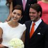 Mariage civil, célébré le 17 septembre 2013, du prince Felix de Luxembourg et de Claire Lademacher, au palace Villa Rothschild Kempinski de Königstein im Taunus, en Allemagne.