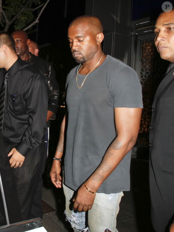 Kanye West à Beverly Hills, le 20 septembre 2013.