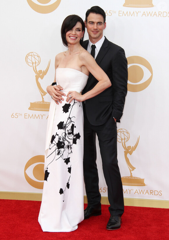 Julianna Margulies et Keith Lieberthal à la 65e cérémonie annuelle des Emmy Awards, à Los Angeles, le 22 septembre 2013.