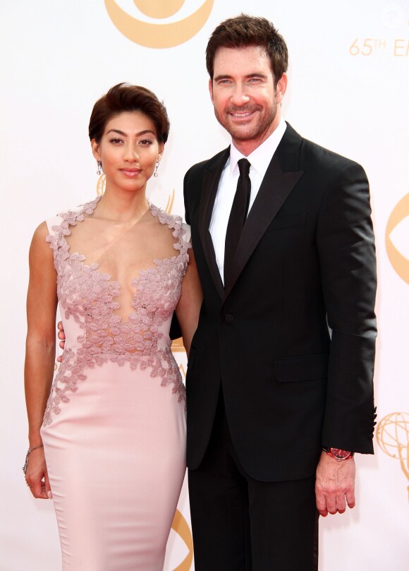 Dylan McDermott et Shasi Wells à la 65e cérémonie annuelle des Emmy Awards, à Los Angeles, le 22 septembre 2013.