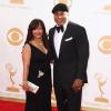 LL Cool J et Simone à la 65e cérémonie annuelle des Emmy Awards, à Los Angeles, le 22 septembre 2013.