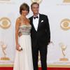 Lisa Rinna et Harry Hamlin à la 65e cérémonie annuelle des Emmy Awards, à Los Angeles, le 22 septembre 2013.