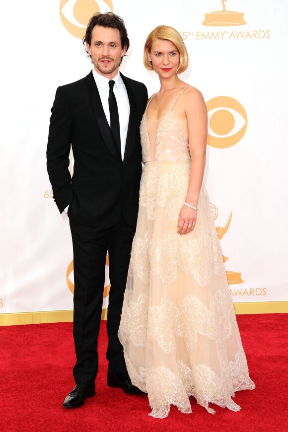 Claire Danes et Hugh Dancy à la 65e cérémonie annuelle des Emmy Awards, à Los Angeles, le 22 septembre 2013.