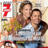 Aurélie Vaneck et Ambroise Michel posent pour Télé 7 Jours, en kiosques le 18 mars 2013.
