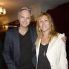 Mathilde Seigner et son compagnon Mathieu Petit à la générale de Muriel Robin "Robin Revient... Tsoin Tsoin" au théâtre de la Porte Saint Martin à Paris, le 23 septembre 2013