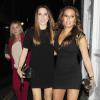 L'ex-Spice Girls Melanie Brown et Melanie Chisholm arrivent au club "Disco" à Londres, le 21 septembre 2013.