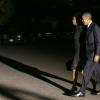 Barack et Michelle Obama rentrent à Washington, après avoir passé deux jours à New York, le 24 septembre 2013.