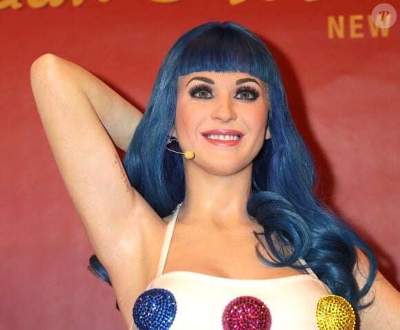 La statue de cire de Katy Perry a été inaugurée au Musée Madame Tussauds à New York, le 24 septembre 2013.