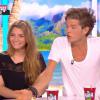 Clara et Gautier de Secret Story 7 étaient les invités du Mag d'NRJ12. Le 25 septembre 2013. Le couple semble toujours aussi amoureux.