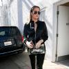 Khloé Kardashian quitte la boutique de vêtements D-A-S-H à West Hollywood, le 25 septembre 2013.