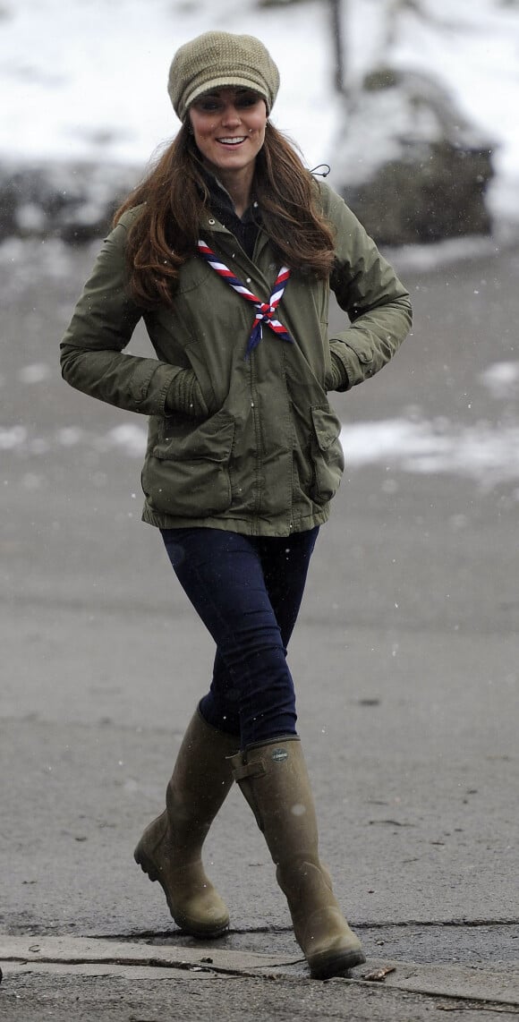 Kate Middleton : un look tendance pour affronter la pluie