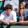 Alexandra Rosenfeld et Jean Imbert à Roland-Garros le 4 juin 2013 lors des Internationaux de France