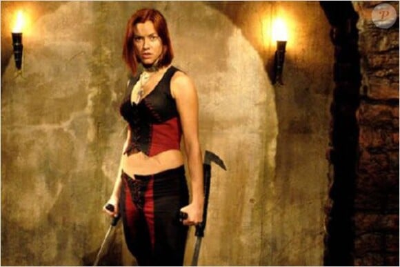 Kristanna Loken dans "BloodRayne", décembre 2005.