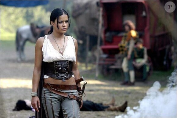 Michelle Rodriguez dans "BloodRayne", décembre 2005.