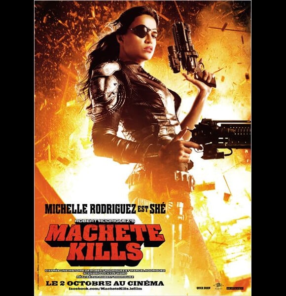 Michelle Rodriguez dans "Machete Kills", en salles le 2 octobre 2013.