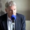 Harrison Ford parle de Star Wars au micro d'Europe 1, face à Nikos Aliagas.