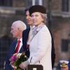 La princesse Benedikte. La famille royale de Danemark - la reine Margrethe II de Danemark, le prince Henrik, le prince Frederik et la princesse Mary, le prince Joachim et la princesse Marie, et la princesse Benedikte - assistait le 1er octobre 2013 à l'inauguration du Parlement au palais Christiansborg à Copenhague.