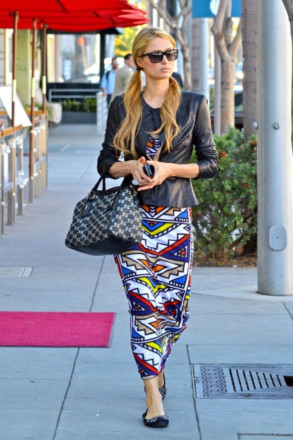 Paris Hilton à Los Angeles, le 30 septembre 2013.