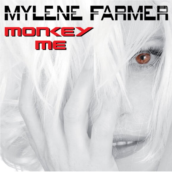 Pochette de l'album Monke Me, de Mylène Farmer, sorti en décembre 2012.
