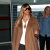 Exclusif - Kim Kardashian arrive à l'aéroport de Roissy Charles de Gaulle pour emprunter un vol à destination de Los Angeles. Le 2 octobre 2013.