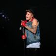 Justin Bieber  en concert avec le Believe World Tour, à Shanghai, Chine, le 5 octobre 2013.