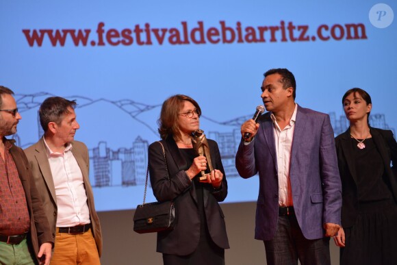 La cérémonie de clôture du 22e Festival du film d'Amérique latine de Biarritz le 5 octobre 2013