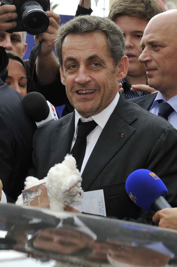 Nicolas Sarkozy à Nice le 27 septembre 2013