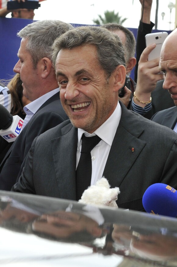 Nicolas Sarkozy à Nice le 27 septembre 2013