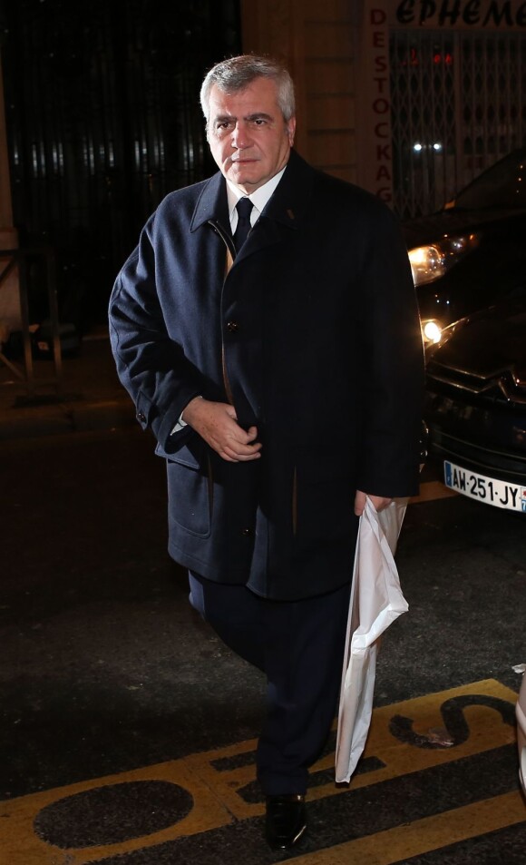 Maître Thierry Herzog, avocat de Nicolas Sarkozy, à Paris le 28 janvier 2013.