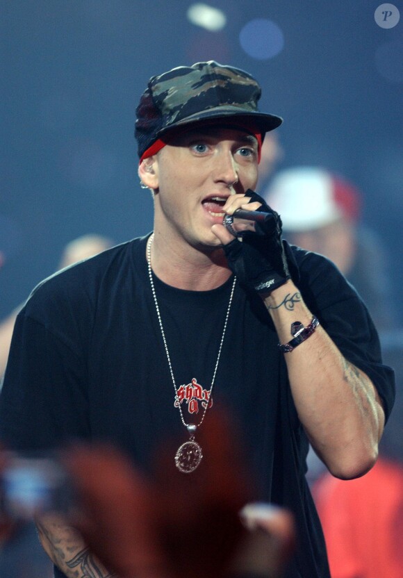 Eminem à Londres le 28 janvier 2013.