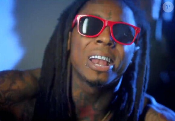Lil Wayne dans le clip de Paris Hilton, Good Time, le 8 octobre 2013.