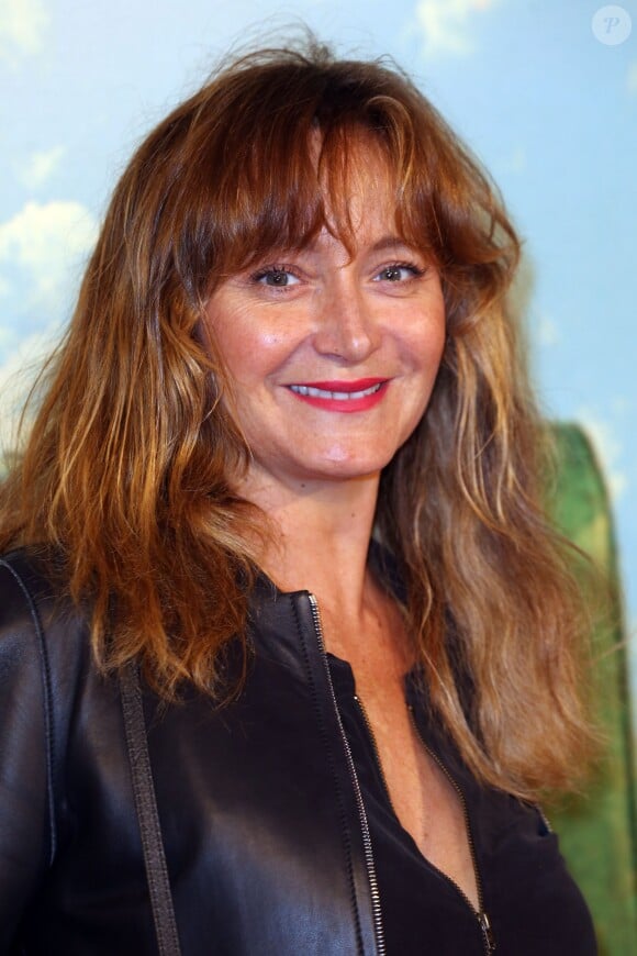 Julie Ferrier lors de la première du film L'Extravagant Voyage du jeune et prodigieux T. S. Spivet à Paris, le 8 octobre 2013.