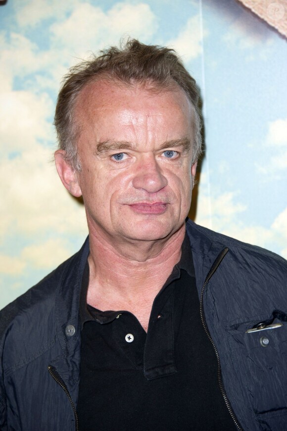 Dominique Pinon lors de la première du film L'Extravagant Voyage du jeune et prodigieux T. S. Spivet à Paris, le 8 octobre 2013.