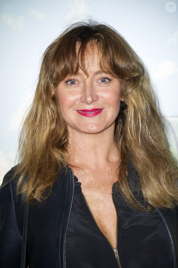 Julie Ferrier lors de la première du film L'Extravagant Voyage du jeune et prodigieux T. S. Spivet à Paris, le 8 octobre 2013.