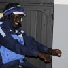 Mamadou Sakho à l'hippodrome de Vincennes le 8 octobre 2013.