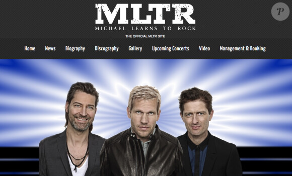 Le trio Michael Learns To Rock (capture d'écran site officiel)
