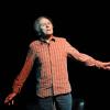 Jean-Louis Trintignant à Vannes le 9 octobre 2013, fait ses adieux à la scène lors de son ultime représentation du spectacle "Trois poètes libertaires du XXe siècle"