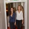 Elodie Fontan et Lucie Lucas à la soirée de lancement du livre "Souvenirs, souvenirs" à l'hôtel Astor Saint-Honoré, mardi 8 octobre 2013 à Paris.