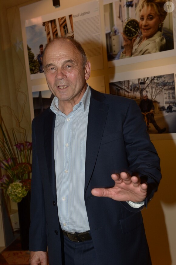 Gérard d'Aboville à la soirée de lancement du livre "Souvenirs, souvenirs" à l'hôtel Astor Saint-Honoré, mardi 8 octobre 2013 à Paris.