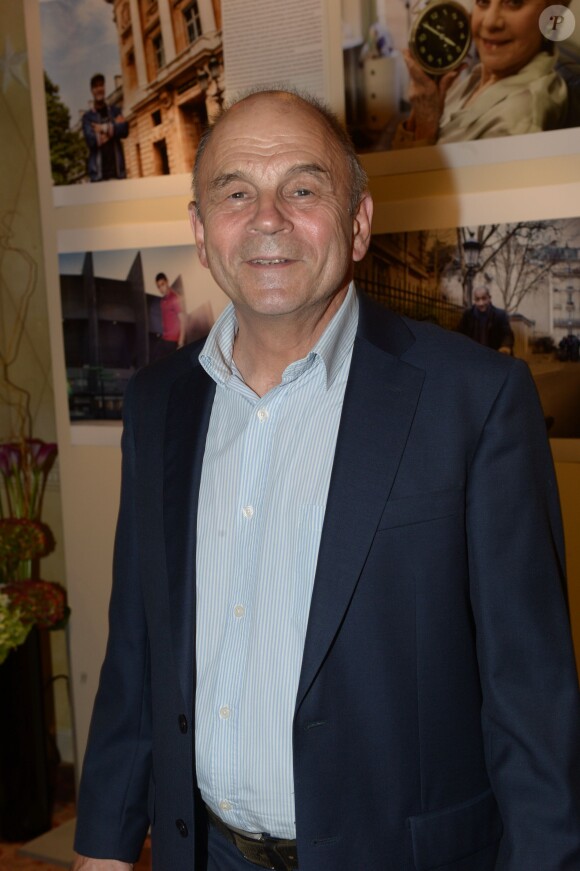 Gérard d'Aboville à la soirée de lancement du livre "Souvenirs, souvenirs" à l'hôtel Astor Saint-Honoré, mardi 8 octobre 2013 à Paris.