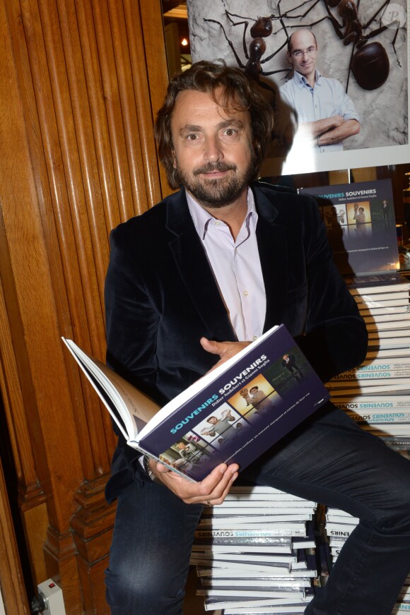Henri Leconte à la soirée de lancement du livre "Souvenirs, souvenirs" à l'hôtel Astor Saint-Honoré, mardi 8 octobre 2013 à Paris.